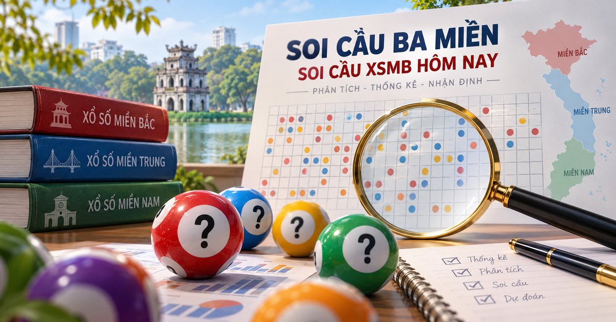Soi cầu ba miền: soi cau xsmb hôm nay 2 · Ảnh minh họa mới Ảnh minh họa: soi cau ba mien soi cau xsmb hom nay 14