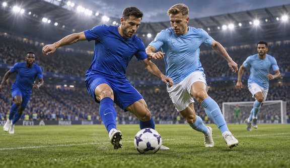 Ảnh minh họa: leicester city-man city